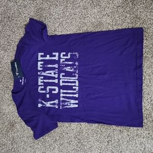 K-State/ Kansas State purple unisex tshirt NWT small